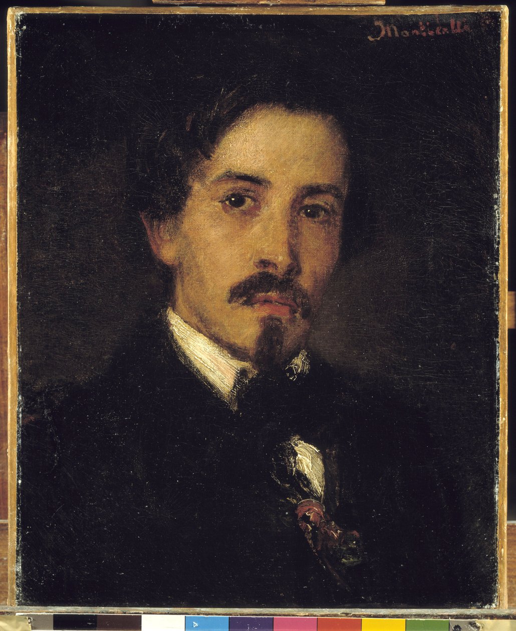 Portrait présumé du peintre Ferdinand Viola, 1859 - Adolphe Joseph Thomas Monticelli
