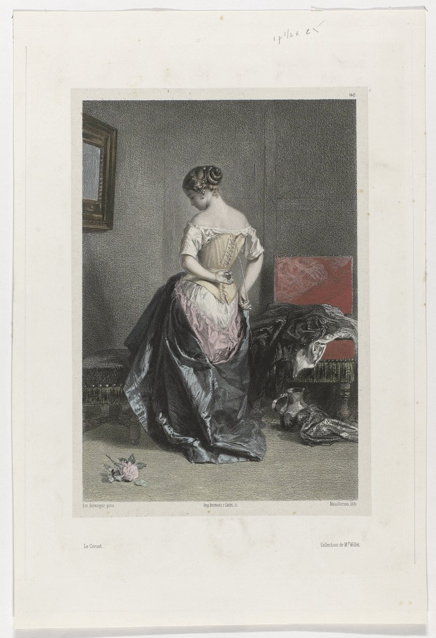 Le Corset - Adolphe Mouilleron