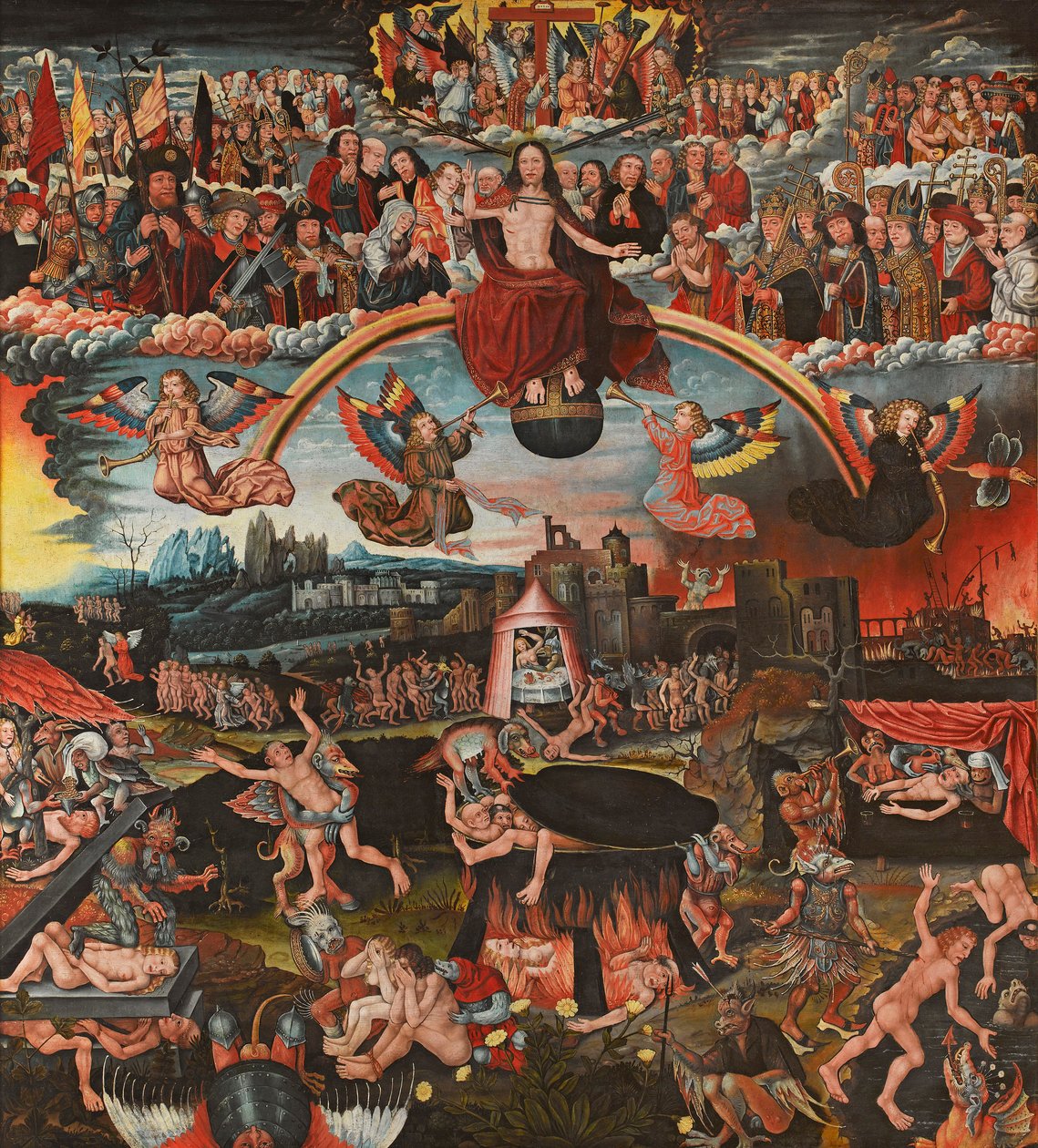 Le Jugement dernier, 1526 - Adriaan Moreels and Pieter Van Boven