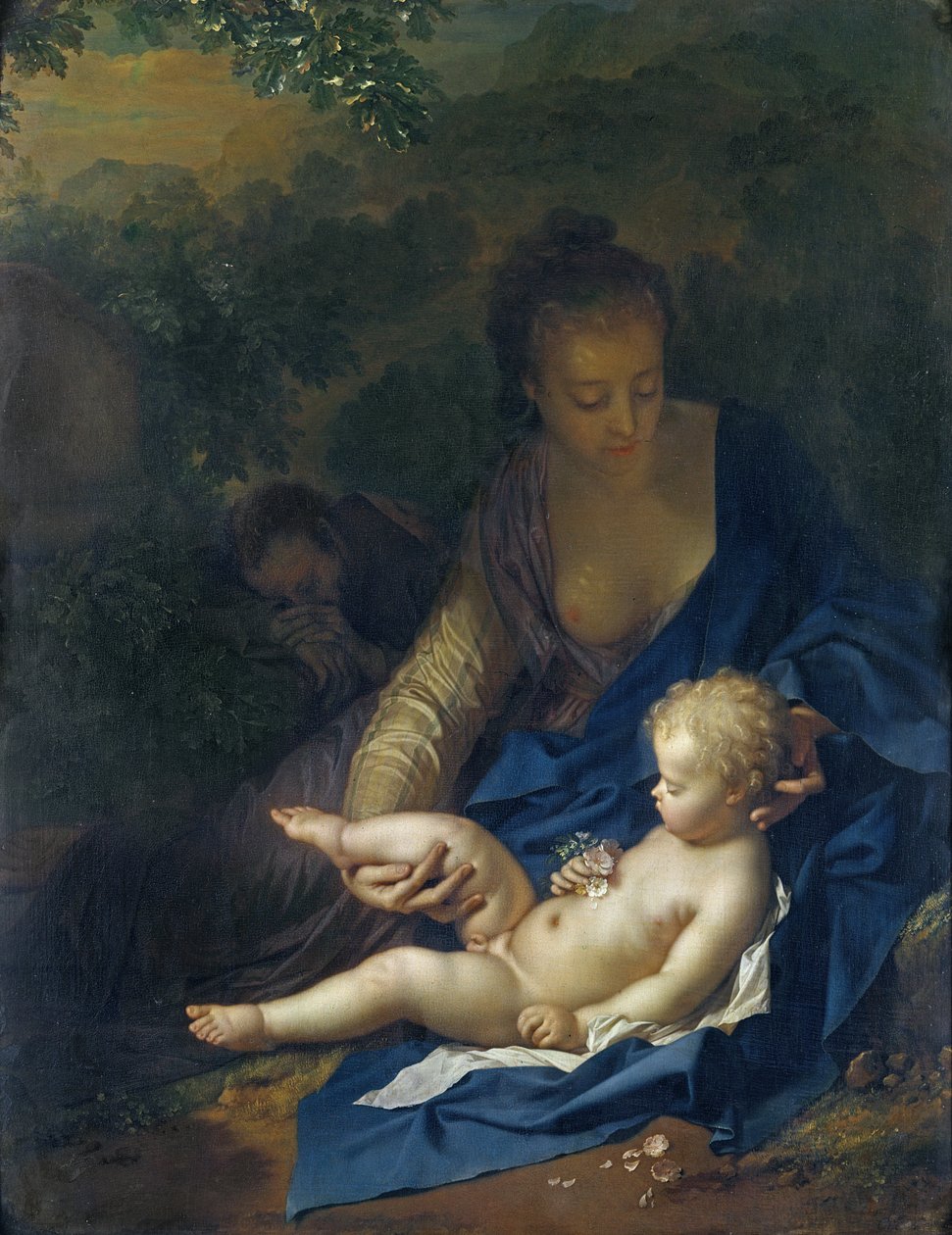 Le repos pendant la fuite en Égypte, 1706 - Adriaan van der Werff