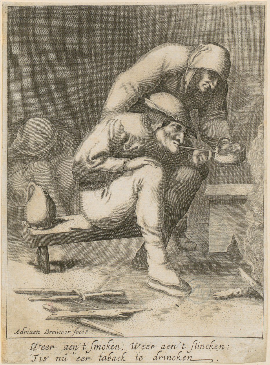 fumeur de pipe - Adriaen Brouwer