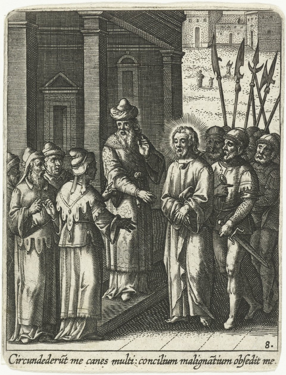Le Christ devant Pilate - Adriaen Collaert