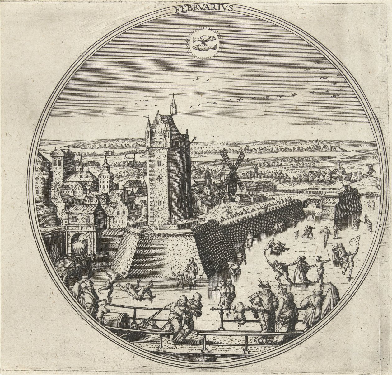 Février - Adriaen Collaert