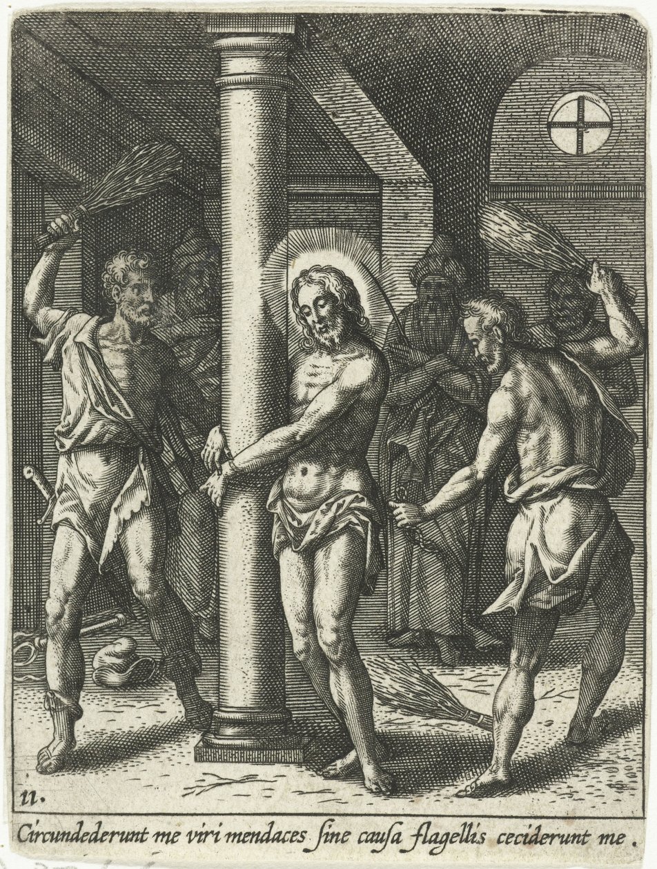 La Flagellation du Christ - Adriaen Collaert