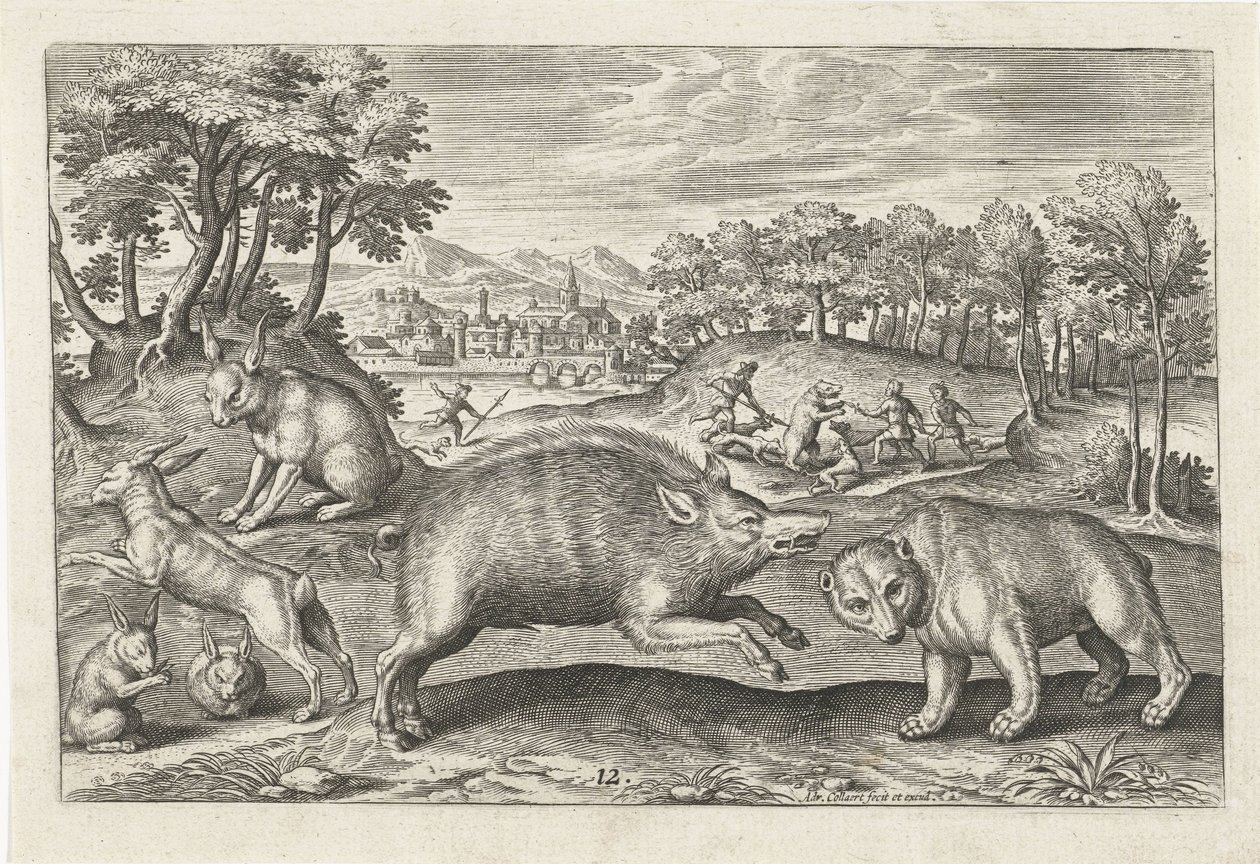 Gibier - Adriaen Collaert