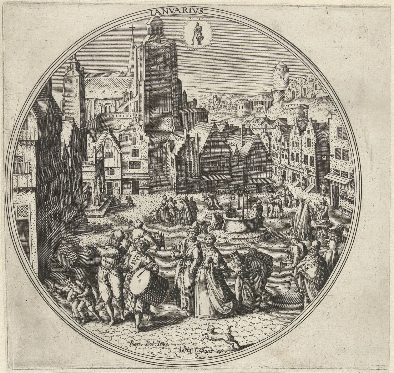 Janvier - Adriaen Collaert