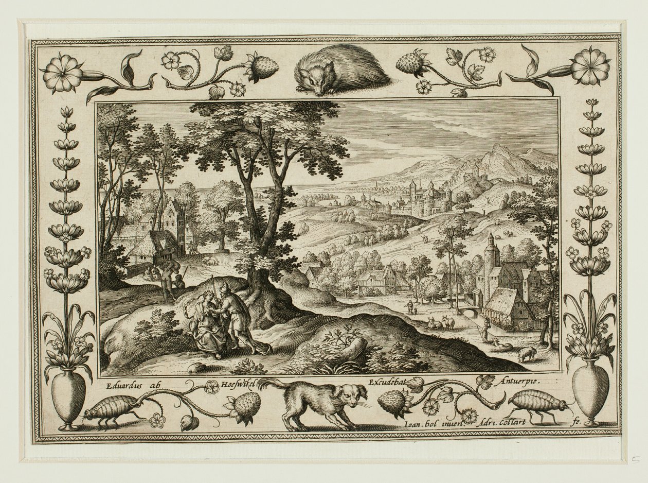 Juda et Tamar, extrait de Paysages avec scènes de l