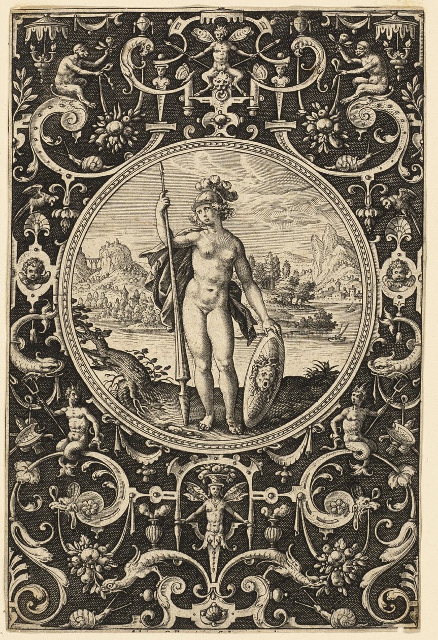 Minerva - Adriaen Collaert