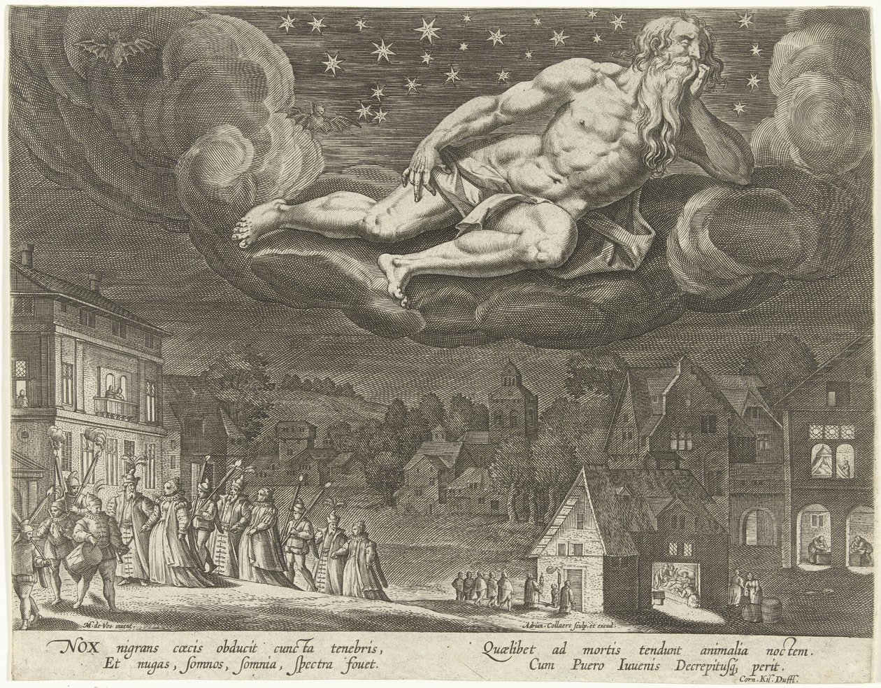 Nuit - Adriaen Collaert