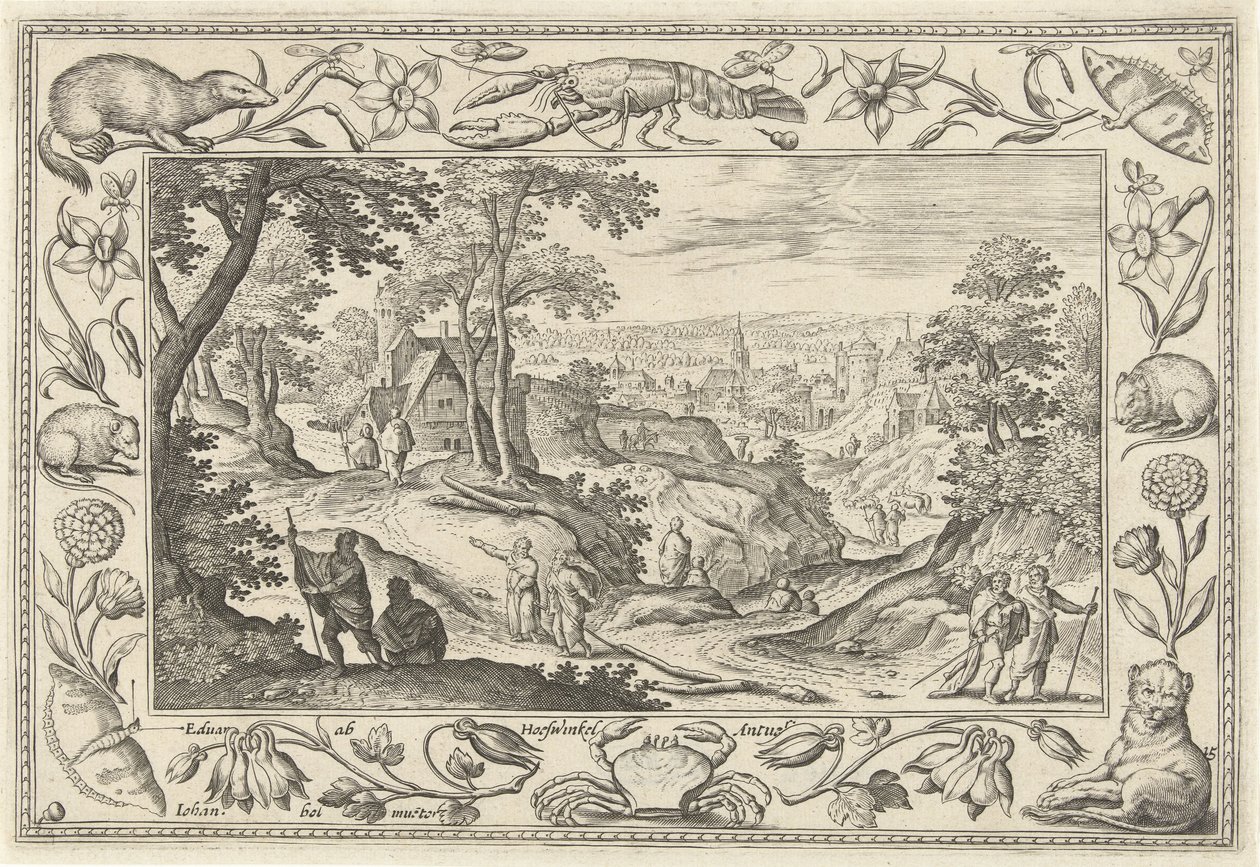 Envoi des apôtres - Adriaen Collaert