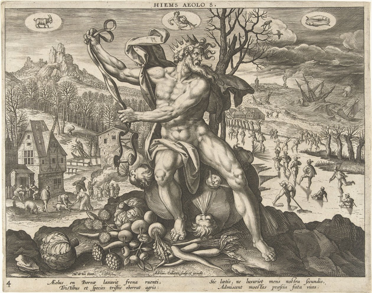 Hiver - Adriaen Collaert
