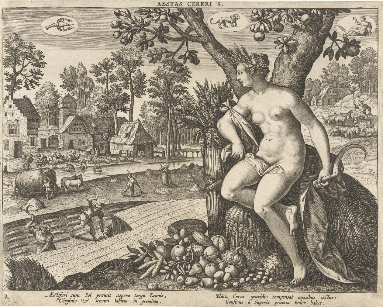 Été - Adriaen Collaert