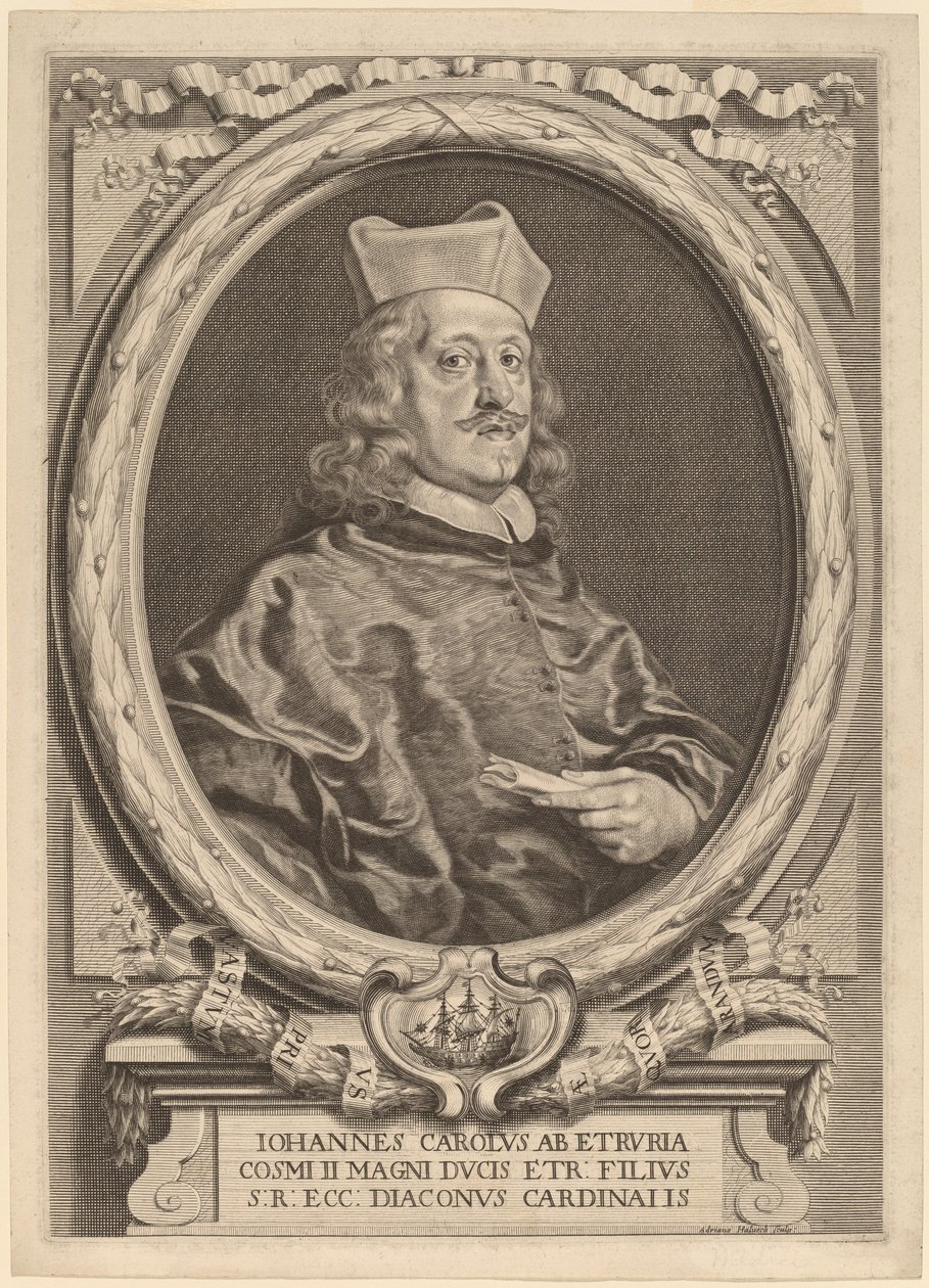 Cardinal Giovanni Carlo dei Medici - Adriaen Haelwegh