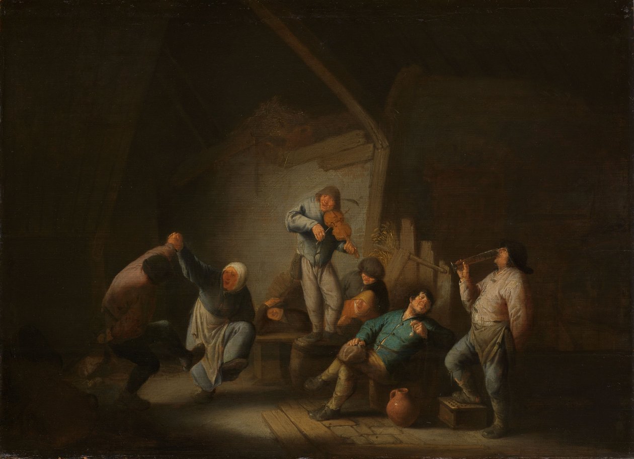 Couple dansant - Adriaen Jansz. van Ostade