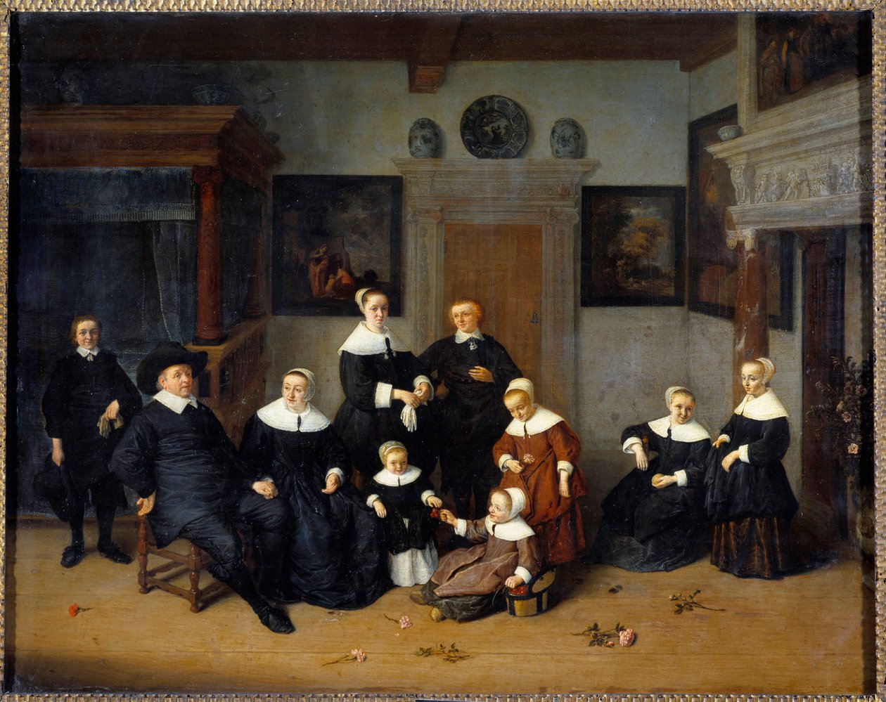 Portrait de famille - Adriaen Jansz. van Ostade
