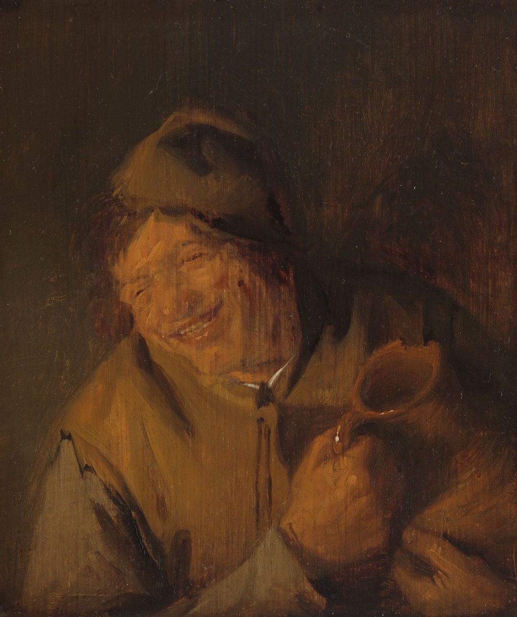 Le joyeux paysan - Adriaen Jansz. van Ostade