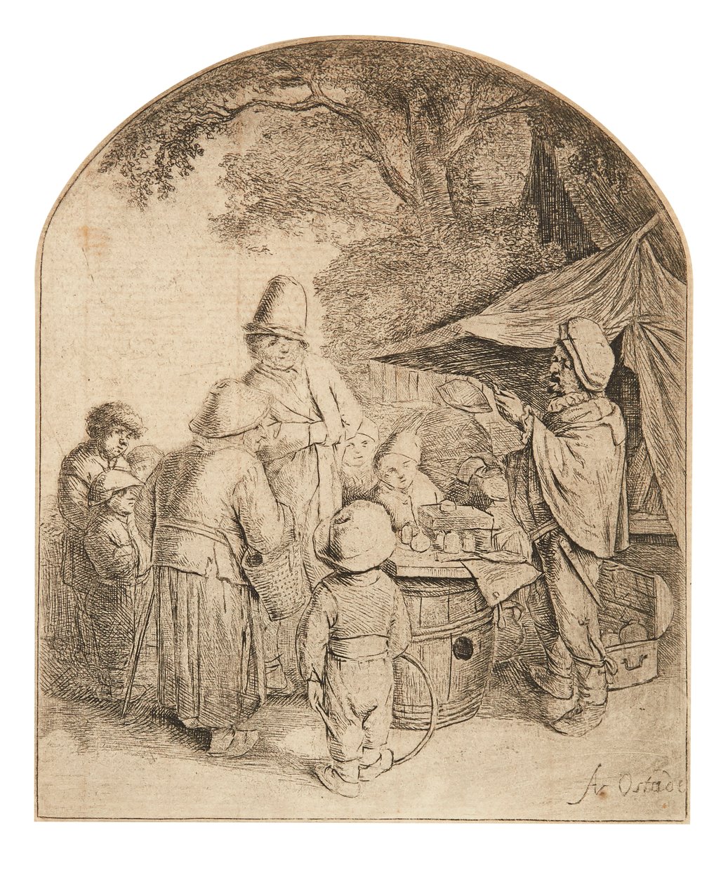 Le Charlatan - Adriaen Jansz. van Ostade