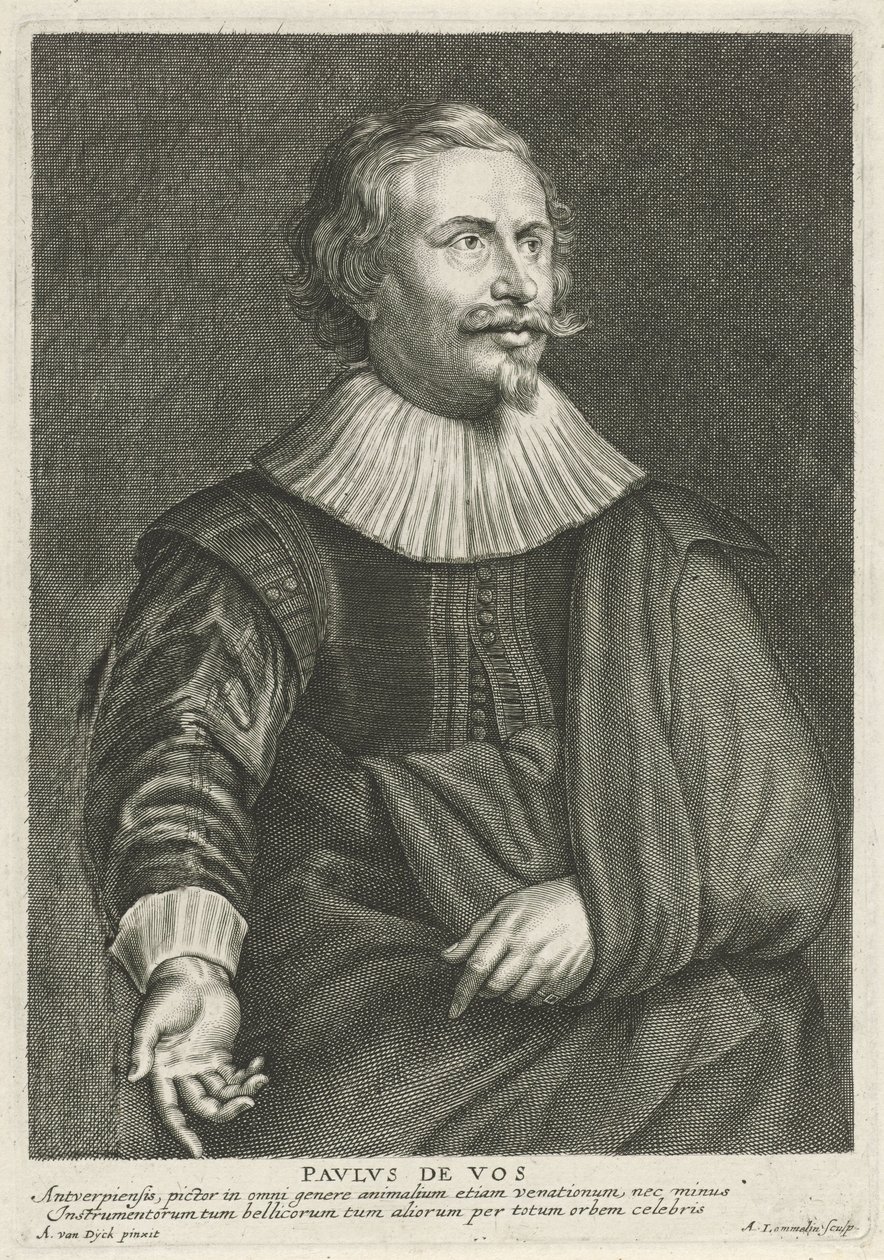 Portrait de Paul de Vos - Adriaen Lommelin