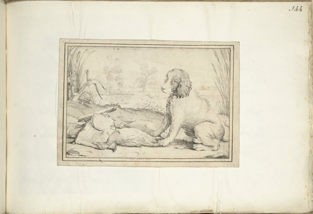 Chien à côté d
