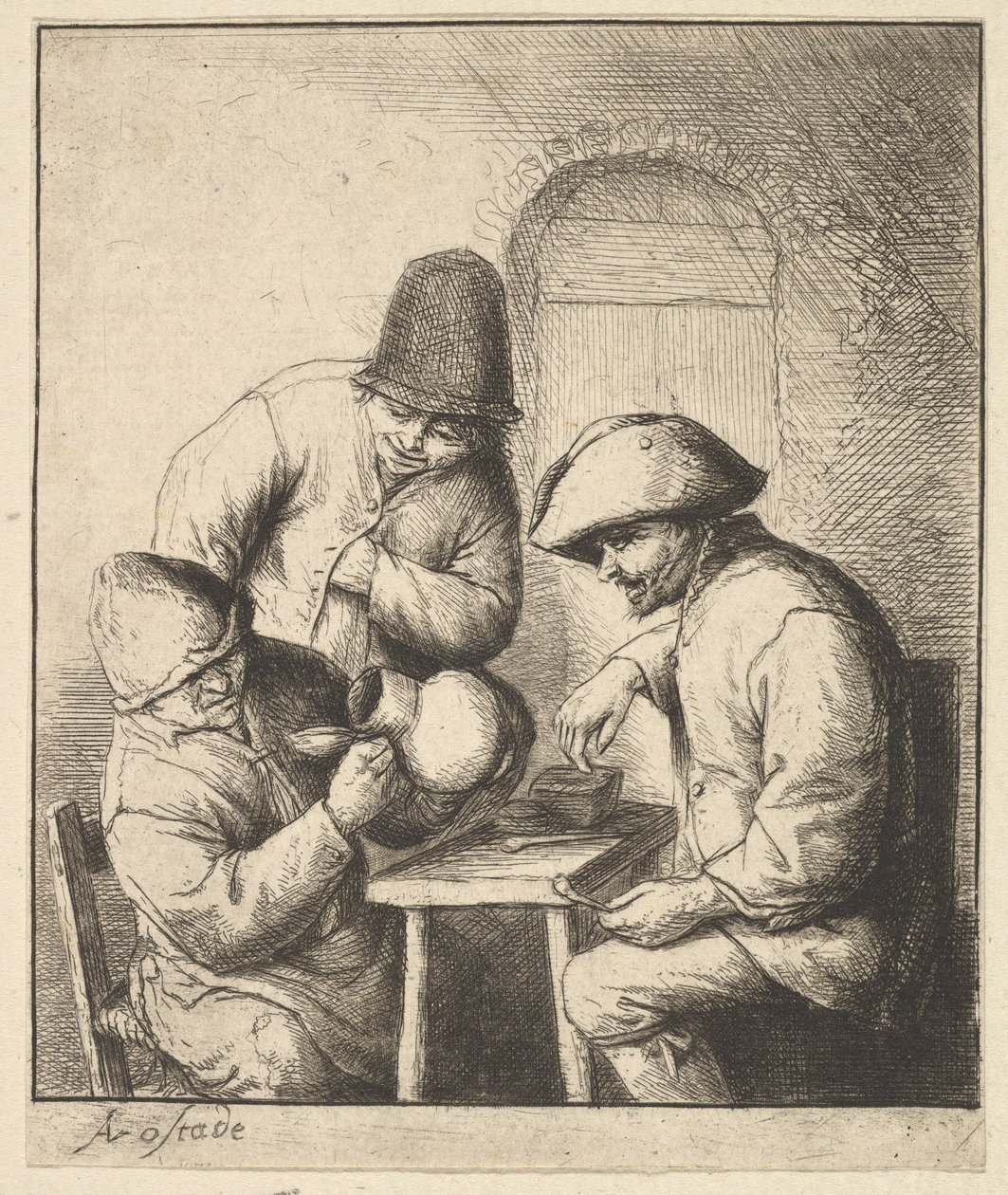 Cruche vide - Adriaen van Ostade