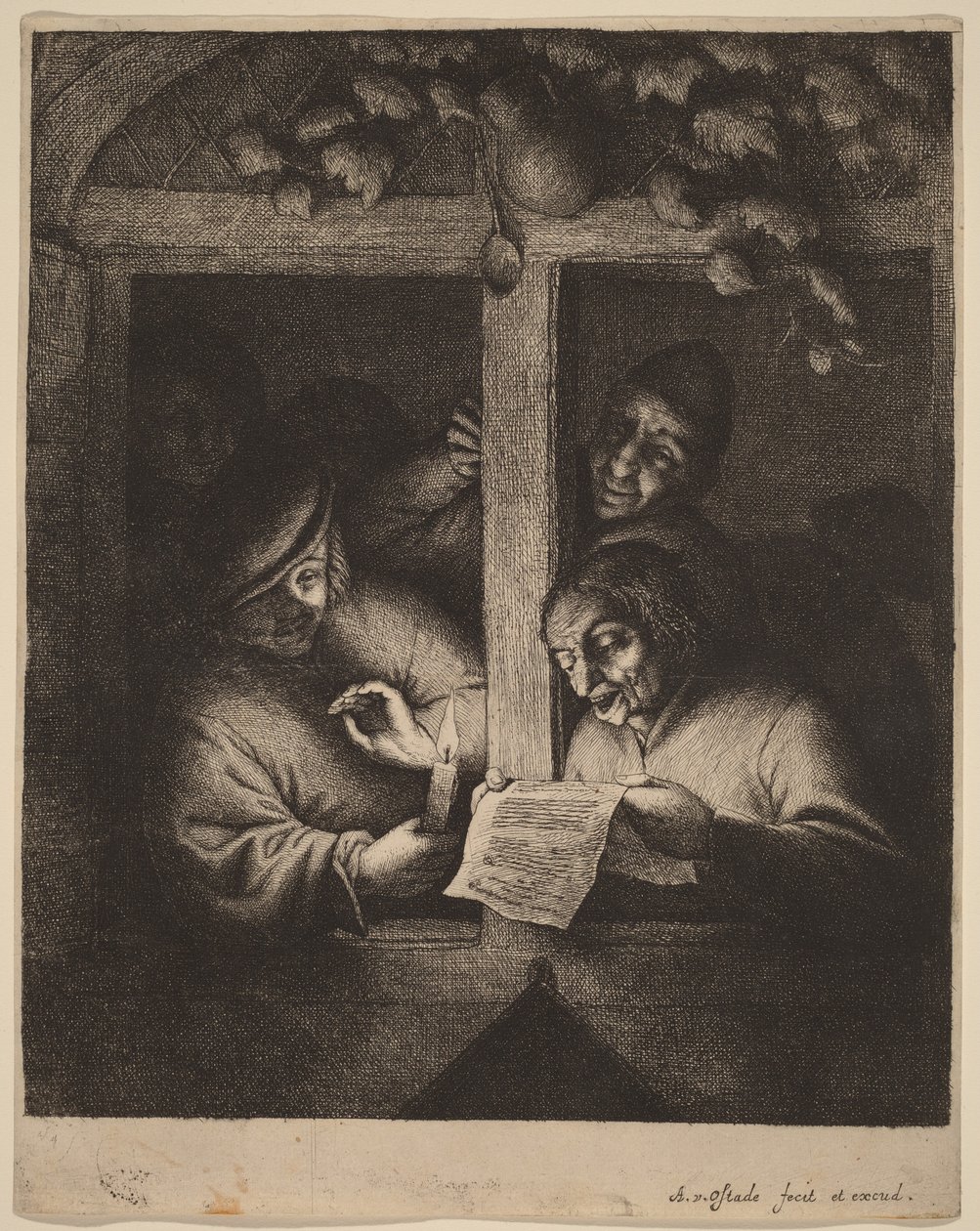 Quatre hommes près d