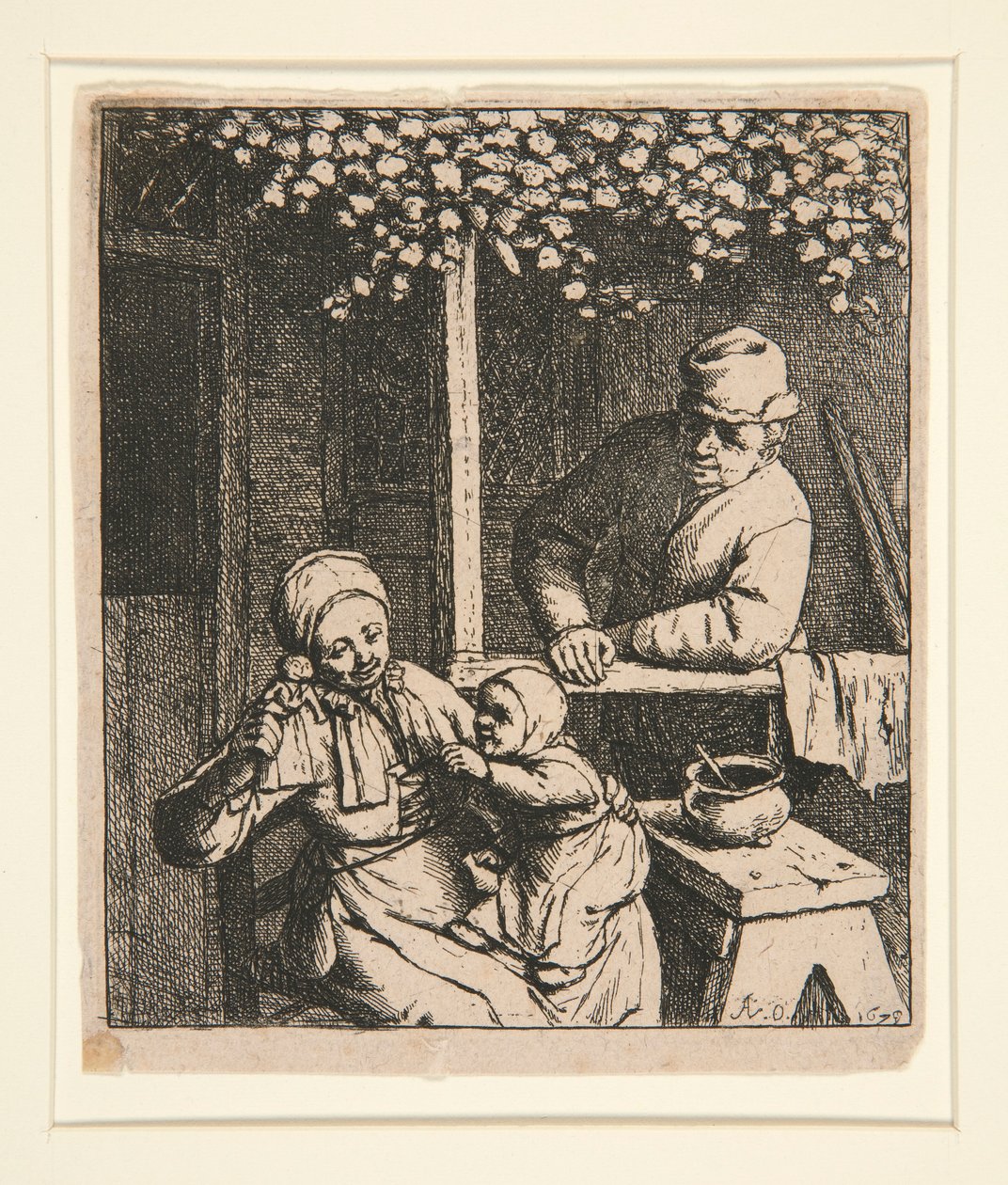 La poupée désirée - Adriaen van Ostade