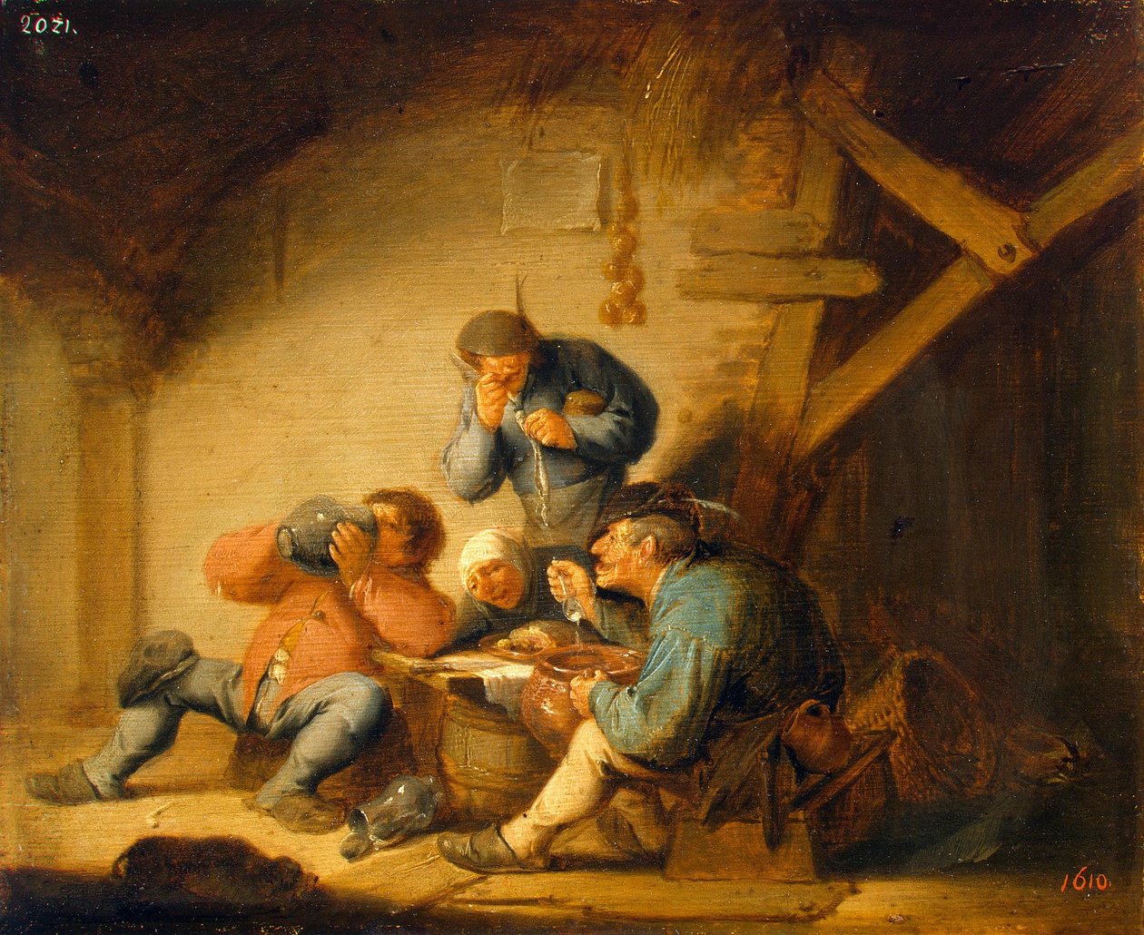 Sens du goût - Adriaen van Ostade
