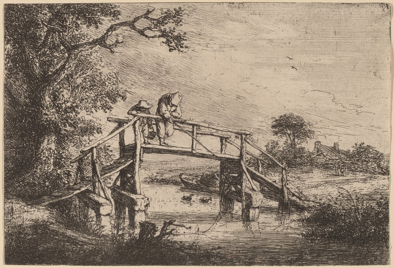 Le Pêcheur - Adriaen van Ostade