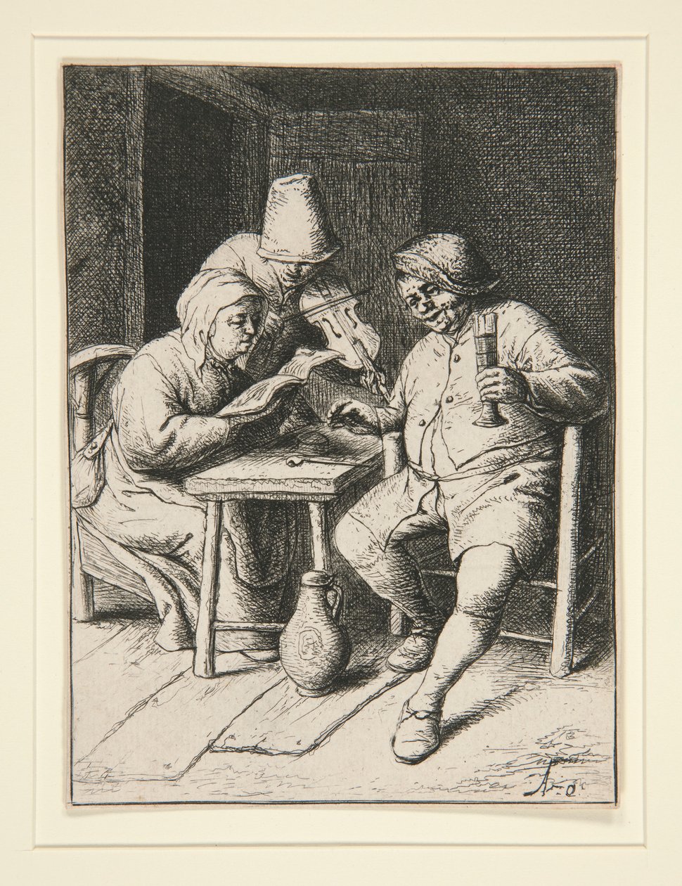Le Concert - Adriaen van Ostade