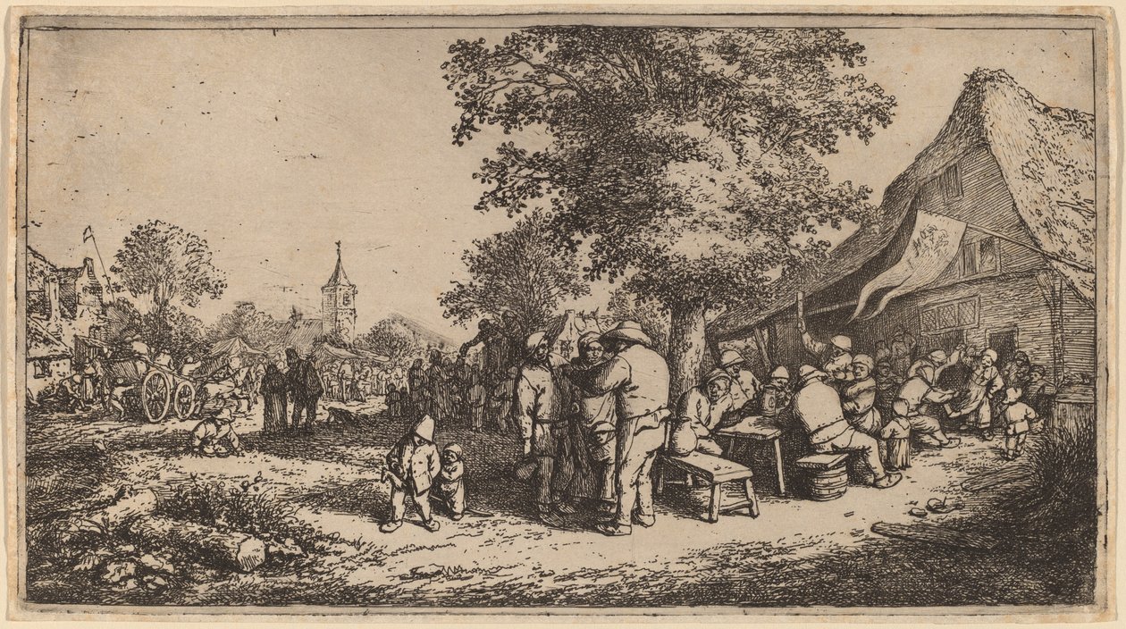 La foire - Adriaen van Ostade