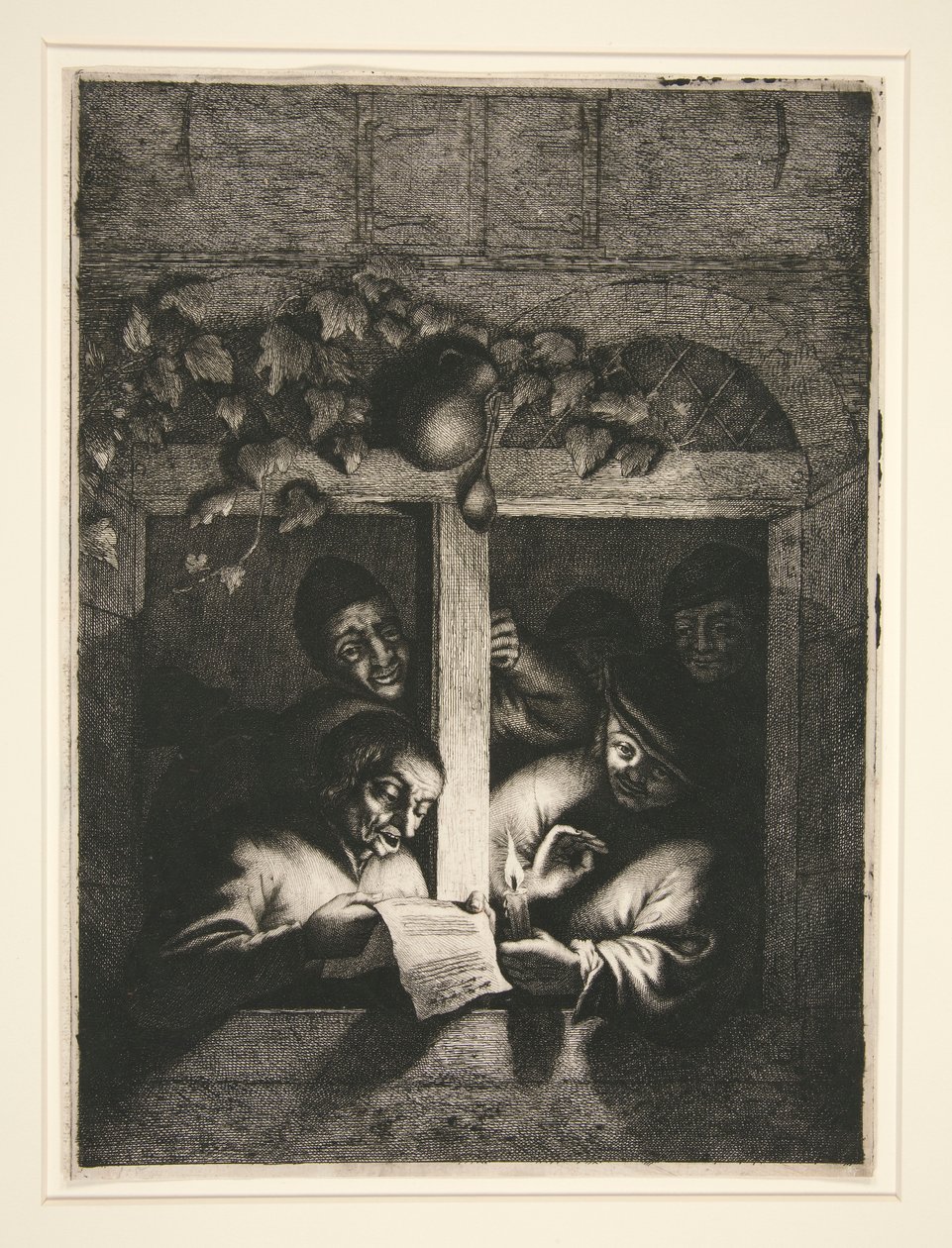 a. Le cordonnier b. Les chanteurs - Adriaen van Ostade