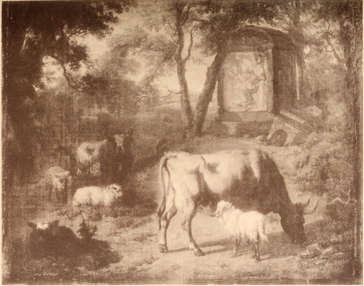 Paysage avec du bétail - Adriaen van de Velde