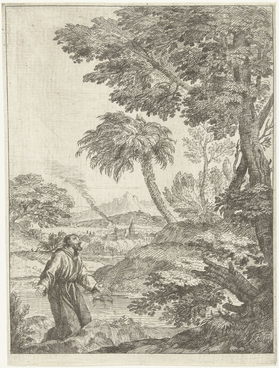 Saint François - Adriaen van der Kabel