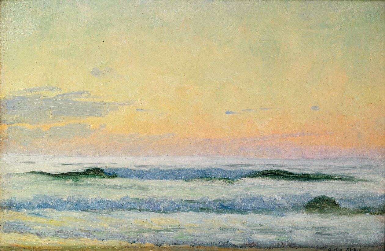 Étude de la mer - Soir - Adrian Scott Stokes