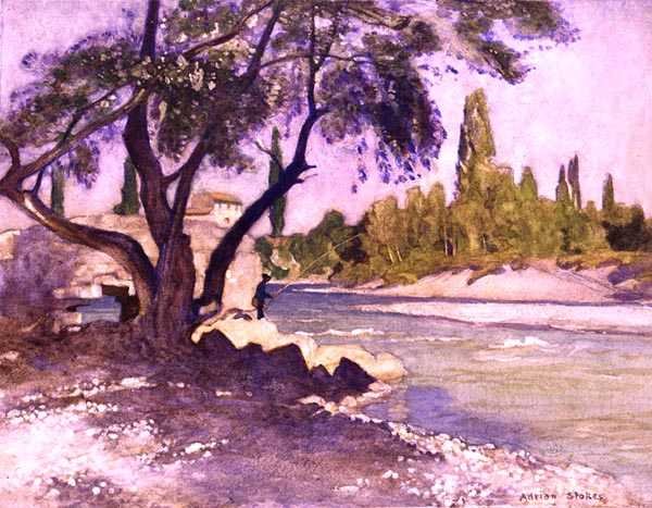 La Durance à Sisteron, France - Adrian Scott Stokes