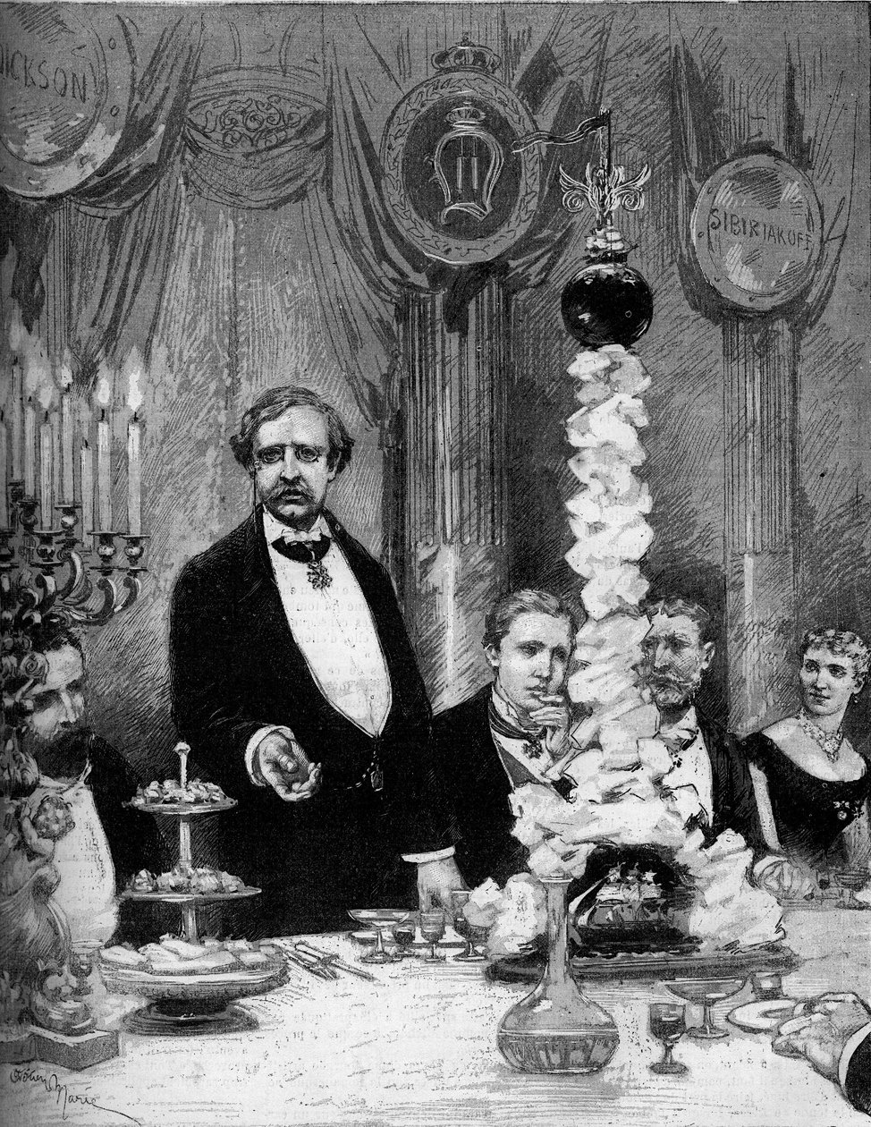 Banquet donné par la colonie scandinave de Paris en l