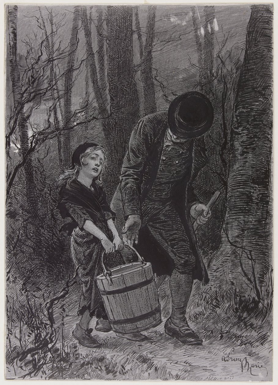Accomplissement de la promesse faite à la morte - Adrien Marie