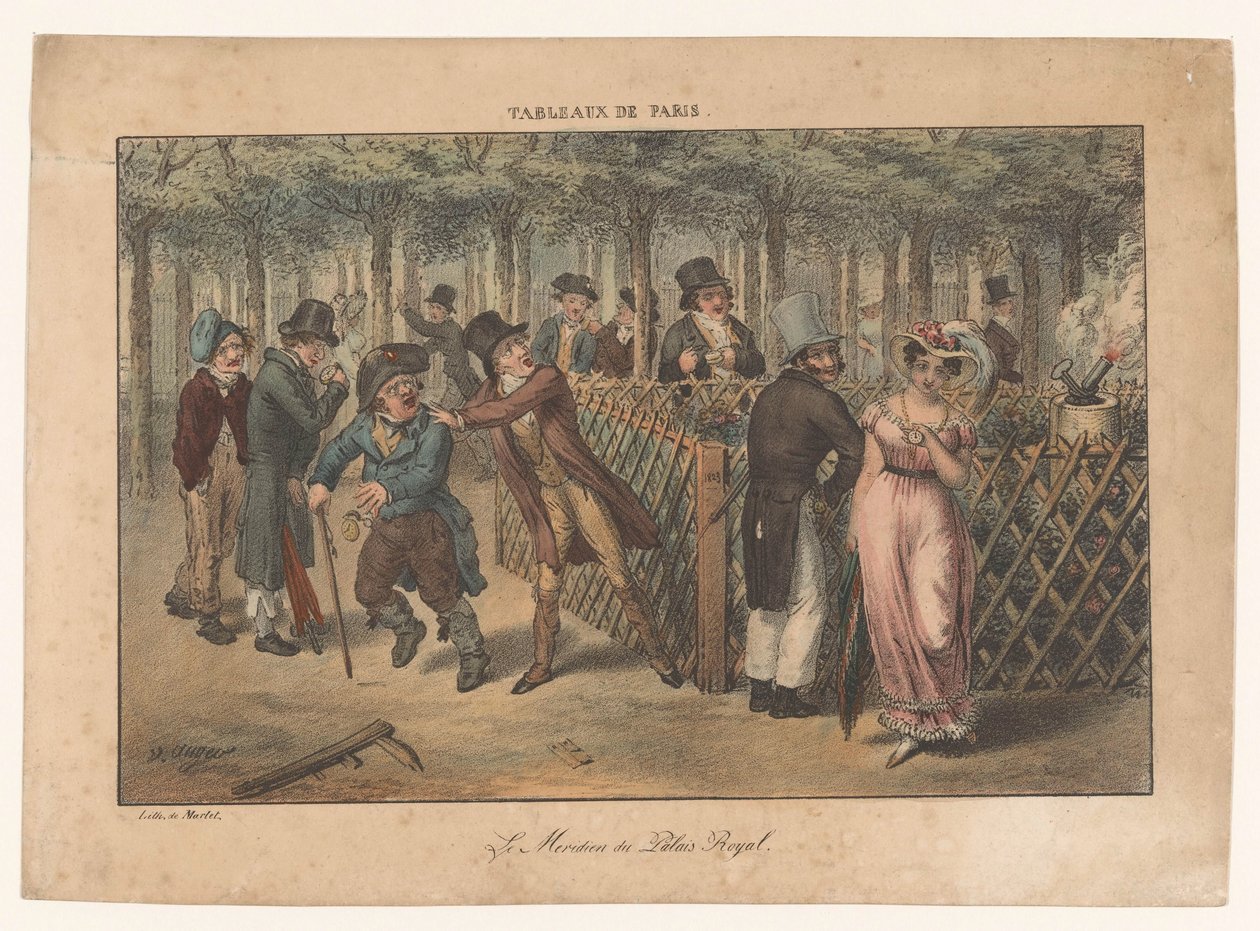 Cadran solaire du Palais-Royal - Adrien Victor Auger