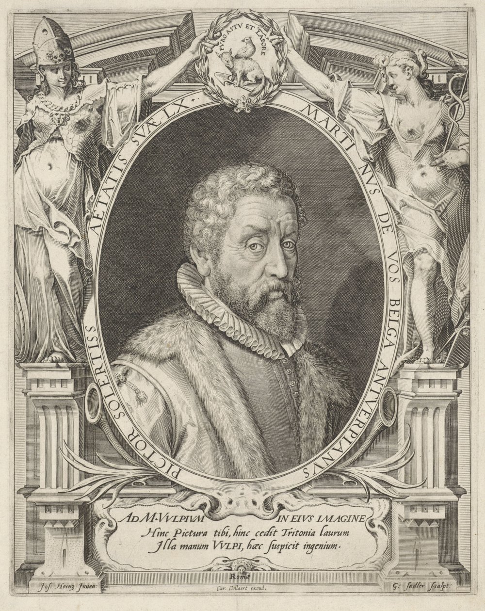 Portrait de Maerten de Vos à l