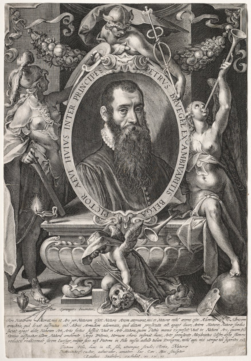 Pierre Bruegel, 1606 - Aegidius Sadeler or Saedeler
