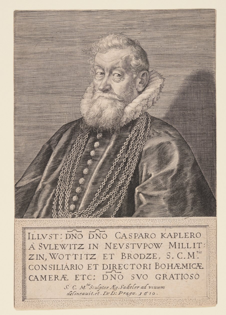 Gaspard Kaplir von Sulewitz, conseiller de l