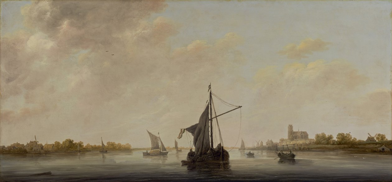 Vue de la Meuse à Dordrecht - Aelbert Cuyp