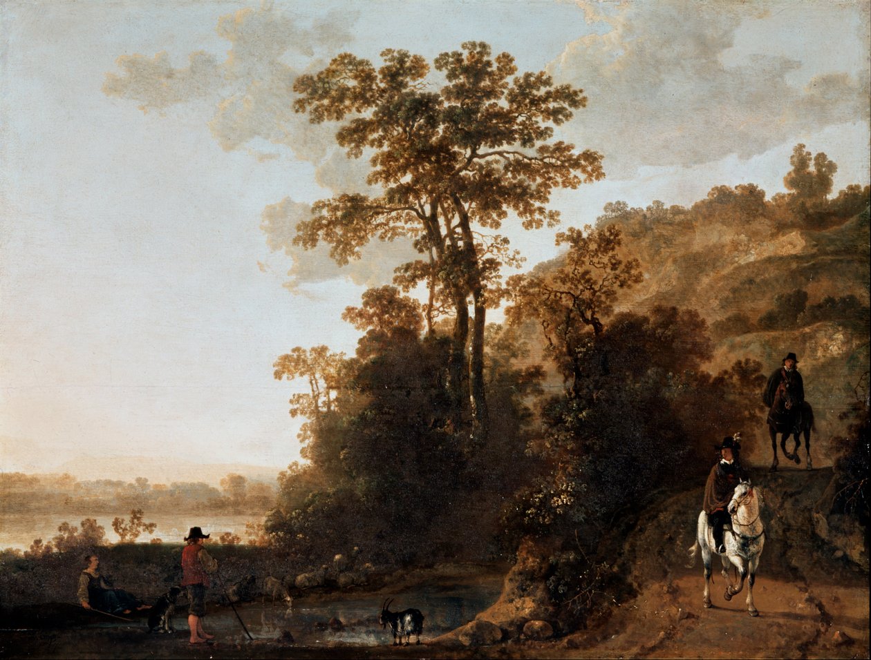 Promenade du soir près d