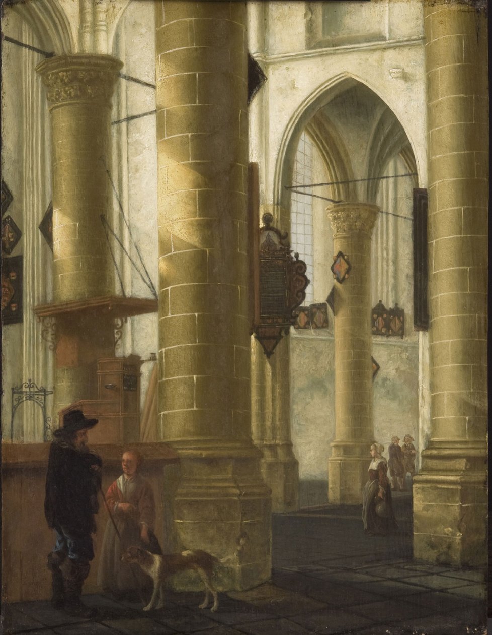 Intérieur de la Grote Kerk, Dordrecht - Aelbert Cuyp