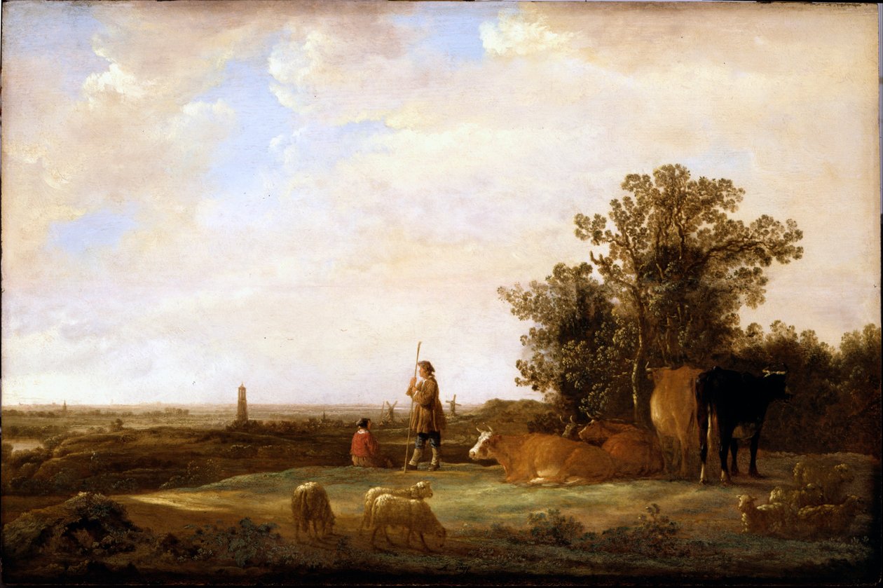 Vue sur une plaine - Aelbert Cuyp