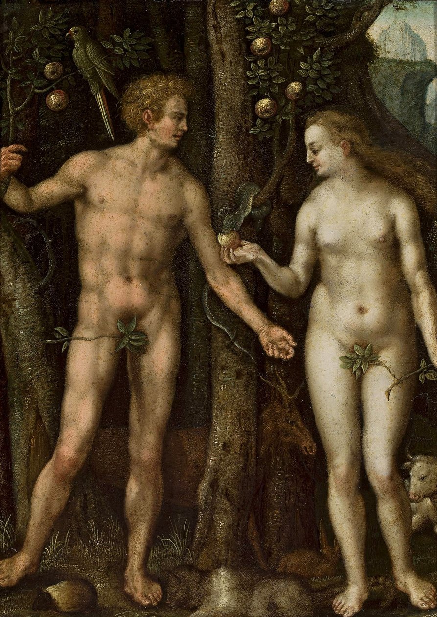 Polonais :  Adam i Ewa Adam et Eve - After Albrecht Dürer