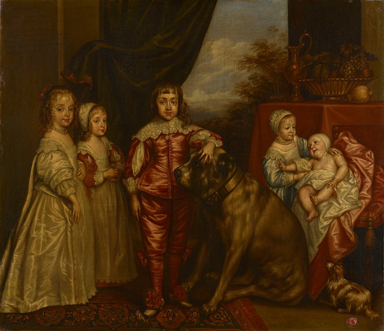 Les cinq enfants aînés de Charles Ier - after Anthony van Dyck