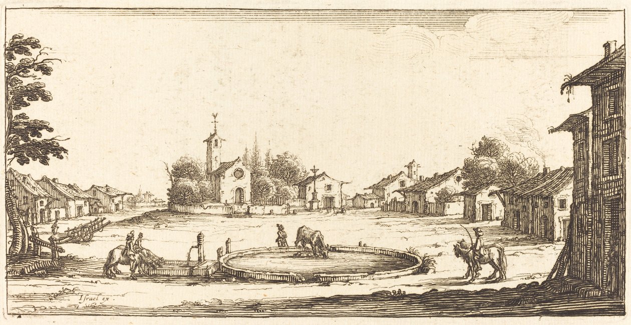 Paysage - After Jacques Callot