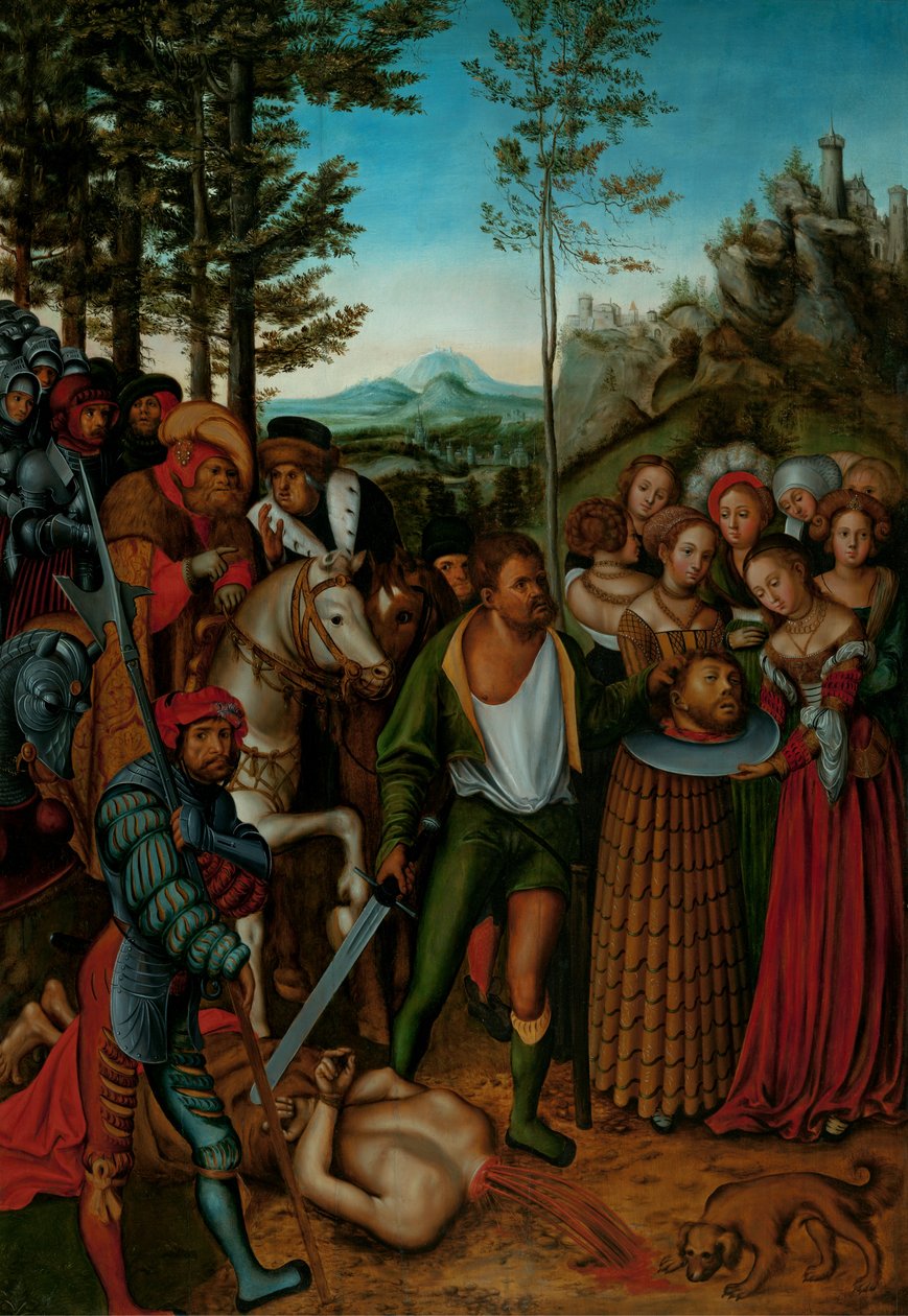 Décapitation de Jean-Baptiste - after Lucas Cranach the Elder