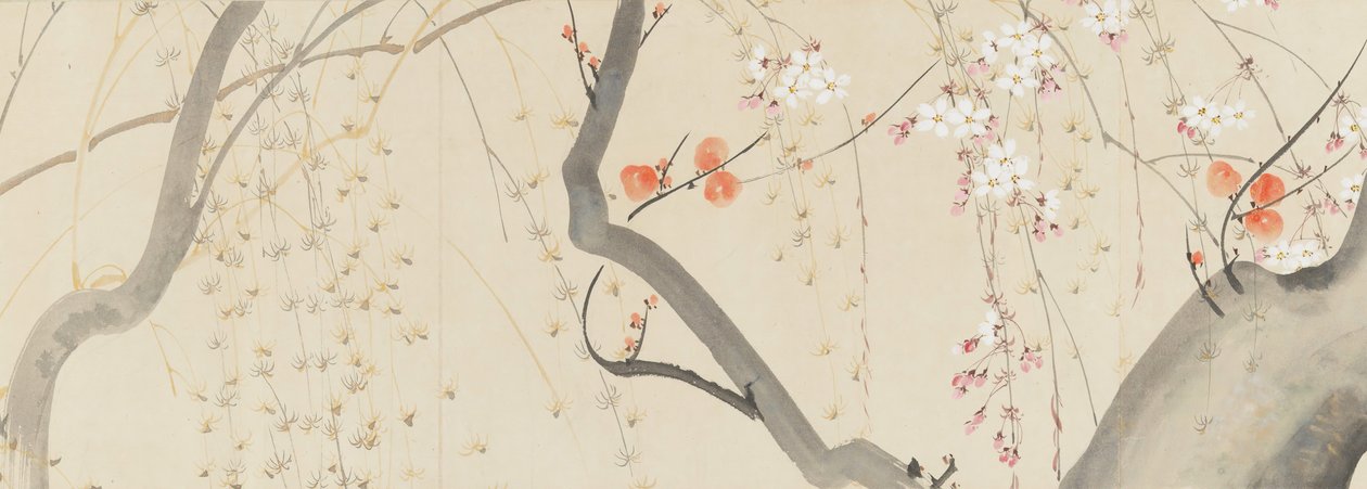 Fleurs des Quatre Saisons, 1815 - after Sakai Hōitsu
